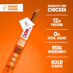 Chomps Original Chicken, Antibiotic Free, 24ct, Protein Snack Stick