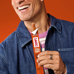 Chomps Pepperoni Turkey, Antibiotic Free, Single Protein Snack Stick